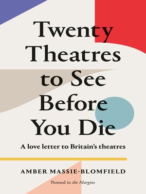 cover image of Twenty Theatres to See Before You Die